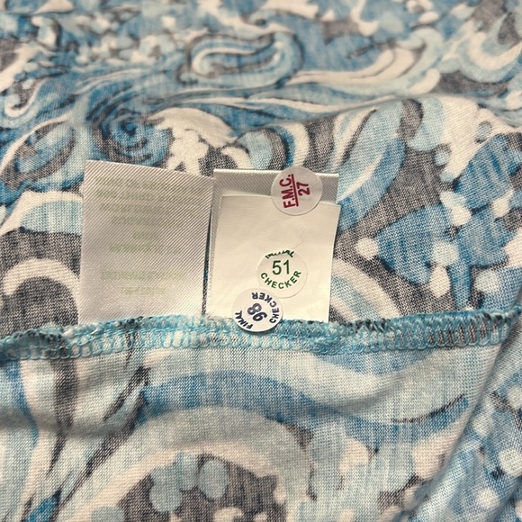 🎉💙HP🩵🎉Lilly Pulitzer Blue and White Dress - Picture 10 of 11